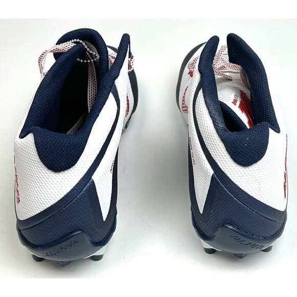 NIKE Mens US 16 Alpha Pro 2 Low TD White Royal Blue Molded FOOTBALL CLEATS NEW main image 5